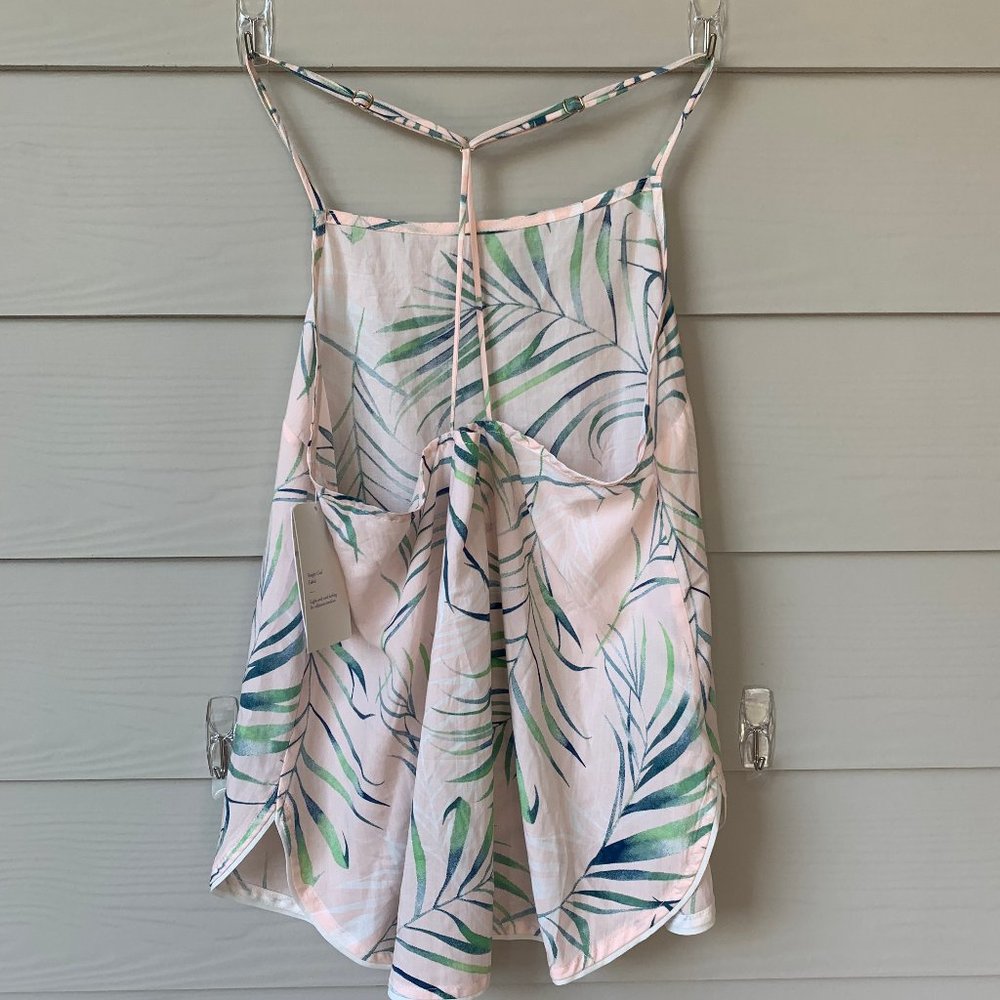 Floral Flowy Adjustable Strap Tank Top